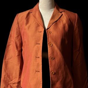 Orange Blazer